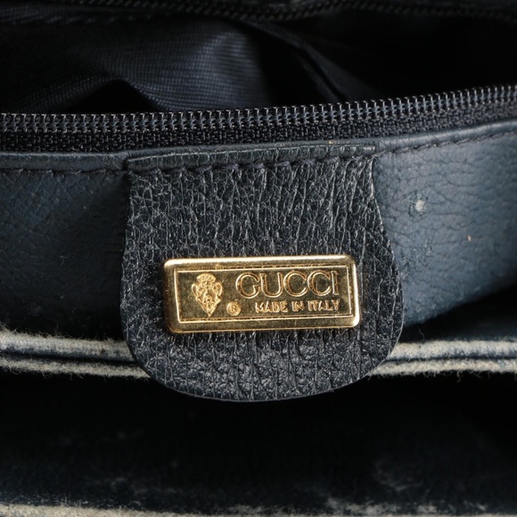 ⭐️ Vintage 1980’s Gucci Coated Canvas Leather Bag - Picture 13 of 16